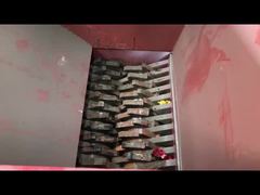 Van dichterbij bekeken: zware grofvermalende industriële afvalversnipperaar voor metaal en kunststof