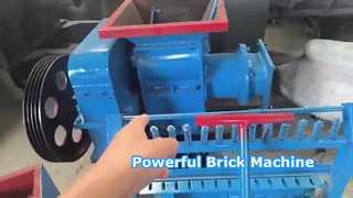 Clay Brick Machine Dieselmotor Brick Maker