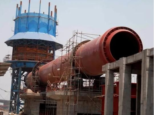 Metallurgy Titanium Dioxide Rotary Kiln Excellent Sealing Performance