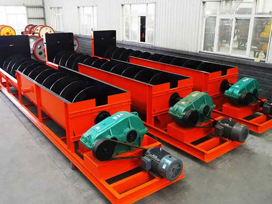 High Efficiency Ore Dressing Equipment Spiral Classifier For Gold Mining