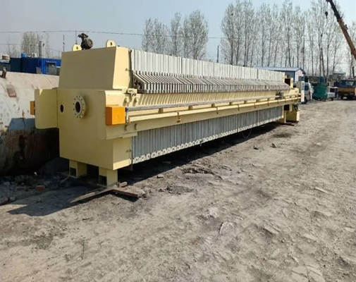 High Efficiency And Energy Saving Program Controlled Automatic Recessed Filter Press