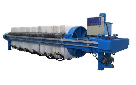 Solid-Liquid Separation Filtration High Pressure Round Plate Filter Press