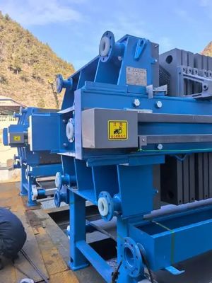 Mechanical Compression Filter Press, Manual Hydraulic Dual-Mode