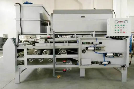automation Drum Concentrated Belt Fiter Press Stainless Steel Or Carbon Steel