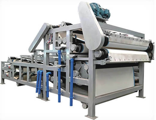 Smooth Operation Energy Saving And Efficient Heavy Carbon Steel Belt Filter Press