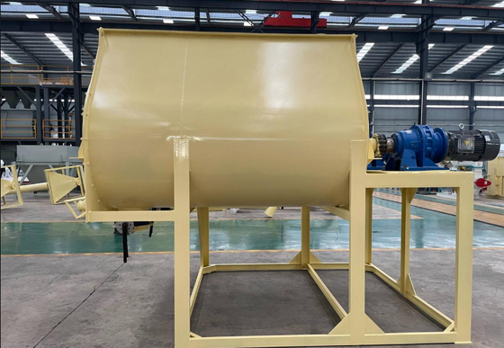 Cement Plant Equipments Horizontal Mortar Mixer For Mining And Construction Engineering