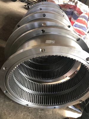 OD16000mm Ore Mining Rotary Kiln Gear And Ball Mill Pinion Gear