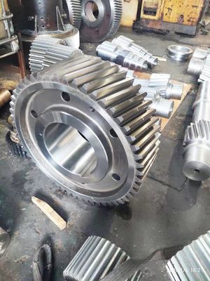OD16000mm Ore Mining Rotary Kiln Gear And Ball Mill Pinion Gear