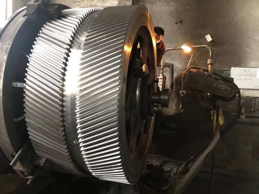 OD16000mm Ore Mining Rotary Kiln Gear And Ball Mill Pinion Gear