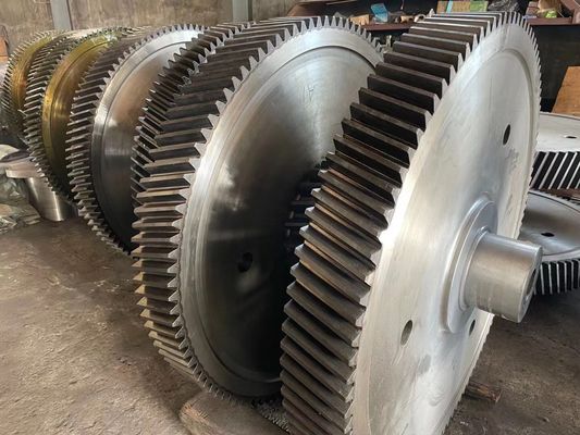 OD16000mm Ore Mining Rotary Kiln Gear And Ball Mill Pinion Gear