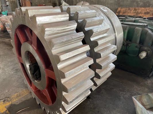 OD16000mm Ore Mining Rotary Kiln Gear And Ball Mill Pinion Gear