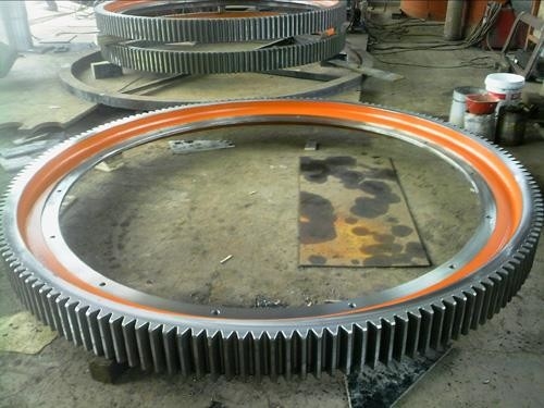 Heavy Duty 16000mm Ball Mill Girth Gear For Ball Mill And Rotary Kiln