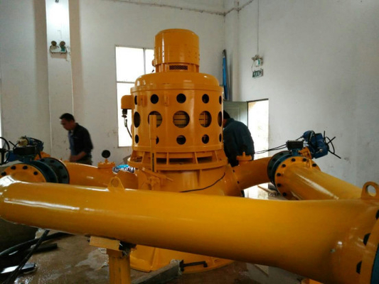 200KW het schuine van de de Generatorreeks van Stakings Verticale Hydroturbine Dubbele Spuitpistool