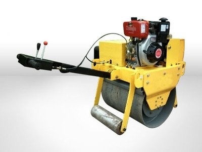 Wielbasis 470mm de Op zwaar werk berekende Bouw van Mini Hand Road Roller For