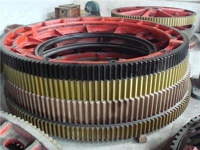 Oem Mill Girth Gear 100 mm tot 16000 mm Diameter