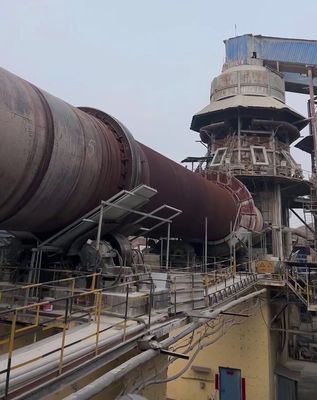 Topprestatie Grote kalkoven Cementklinker Productielijn Φ3.2/3.4×60m 400t D