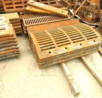 Verbrekers van staal met een hoog manganesoliegehalte