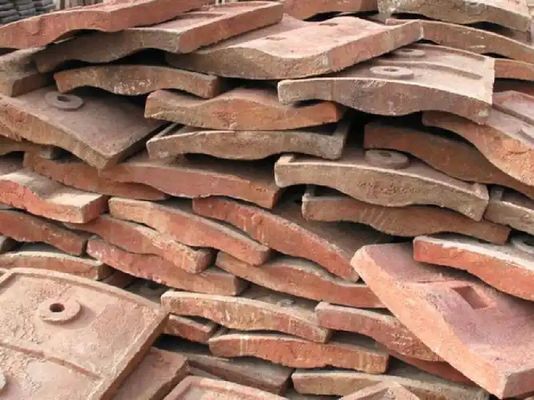 Slijtvaste legering voeringplaat kan worden aangepast voor breker en kogelmolen