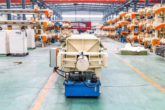 870 Type Membraanfilterpers Zandwasmodderbehandelingsapparatuur