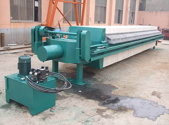 Compacte structuur Volledig automatisch lossen na open filterpers