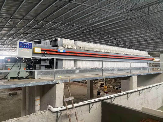 Eenvoudig te bedienen Stabiele hydraulische filterpers