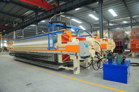 Automatische omdraaiplaat van filterpers, hydraulische aandrijving Filterplaat van roestvrij staal