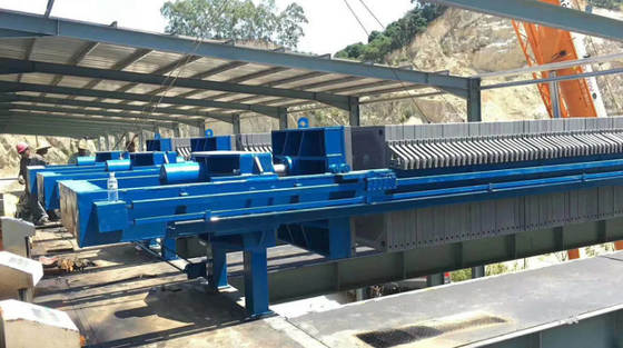 Handleiding voor stabiele werking van hydraulische verzonken filterpers met trekplaat