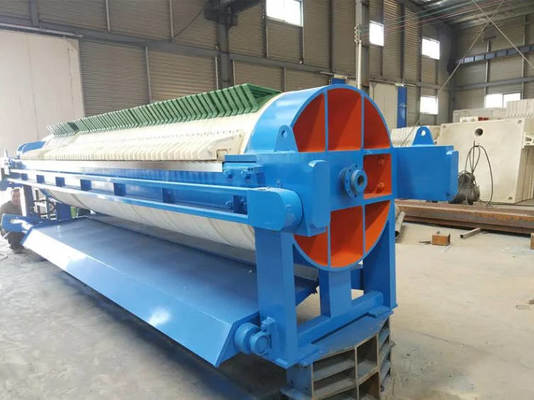 Vloeistof-vaste scheiding Filtratie Hoogdruk Ronde plaat Filterpers