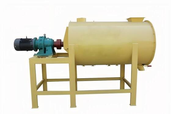 Cementenfabrieken mobiele wielen horizontale mortelmixer gemakkelijke overdracht voor bouwterreinen