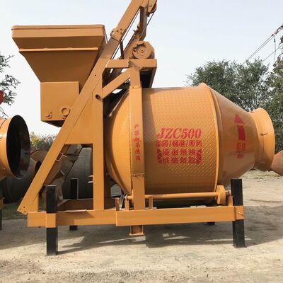 Industriële JZC Tipping Drum Mixer Aanpasbare cementinstallatieapparatuur