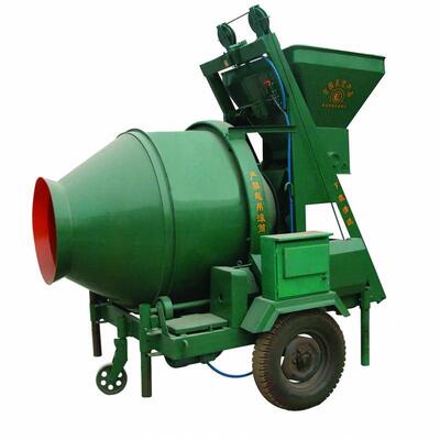 Hoogwaardige cementfabriekstoestellen Draagbare kanteltrommel Betonmengmachine voor de reparatie van mijnen en wegen