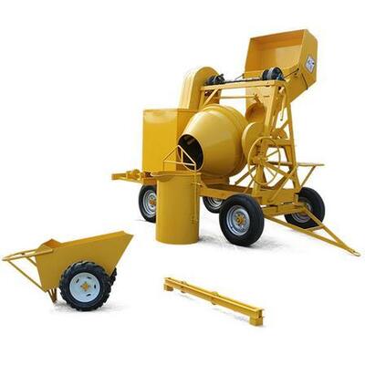 China Cement Plant Equipment Factory A2-510 Beton Mixer Machine Met Diesel En Elektrische Dual Power