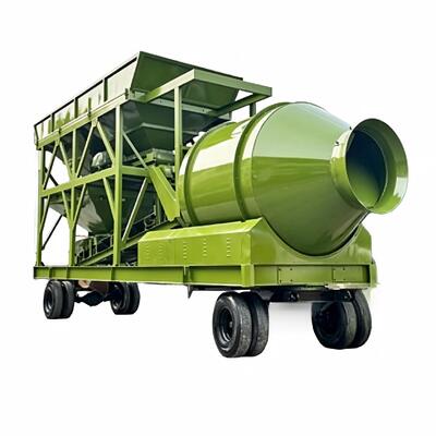 Mobiele Betoncentrale JZM Trommelmenger voor Nood- en Projecten op Afgelegen Locaties Cementfabriek Apparatuur