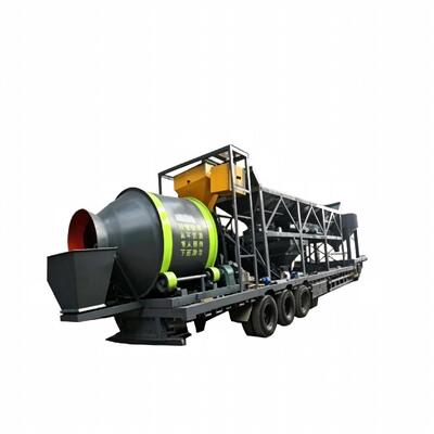 Multi Model JZM Drum Mixing Plant Cement Plant Equipment Fast Transfer Wheeled Concrete Mixing Equipment For Project