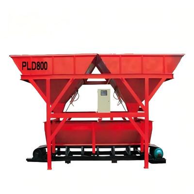 Betonbatchmachine van de serie PLD Cementinstallatieapparatuur voor betonmenginstallatie