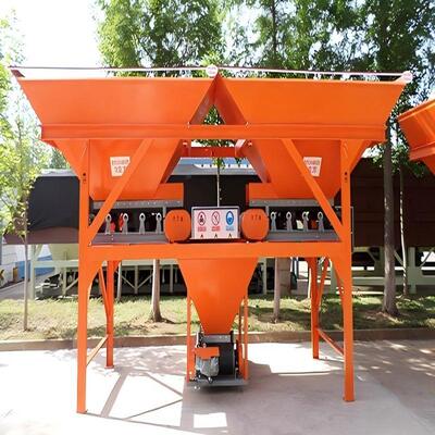 Automatische betonslagmachine Multi-hopper Aggregate Weighing Batching Equipment