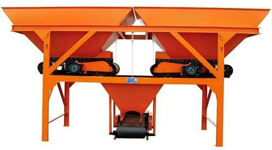 Cementenfabrieken Commerciële Betonbatchmachine PLD-serie Voor weg- en brugbouw