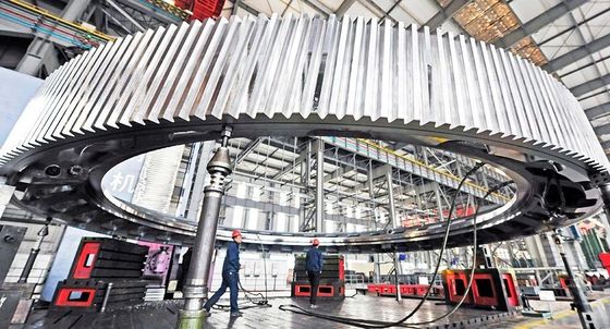 10 module 100mm het Kleden zich de Omtrektoestel van de Balmolen en het toestel van de roterende ovenomtrek voor cementinstallatie