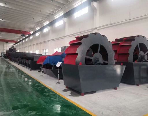 180t/H de Wasmachine van het wielzand voor Bouwwerven en van de Ertsvulling Materiaal