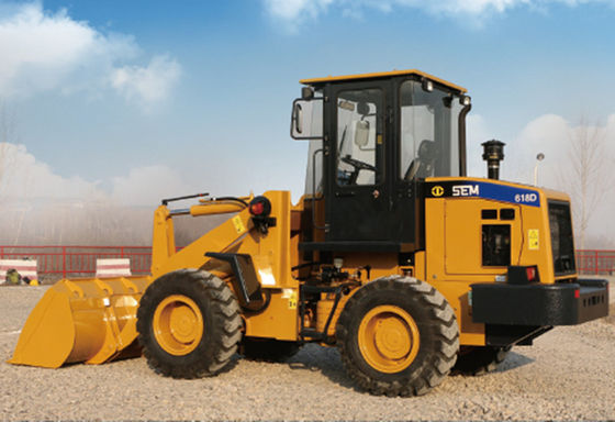 Gemeentelijke SEM618D 1800kg wiellader machine transporteren hijsmachine