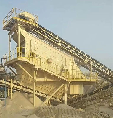 Malla Vibratoria Sand Vibration Separator-het Zeef100tph Lineaire Trillende Scherm