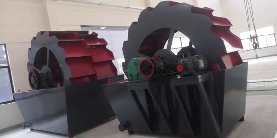20-180 T/H Zandwasmachine in Minerale Verwerkingsinstallatie