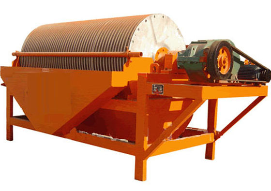 12-100 T/H van de het Materiaalcilinder van de Ertsvulling Magnetische de Trommelseparator