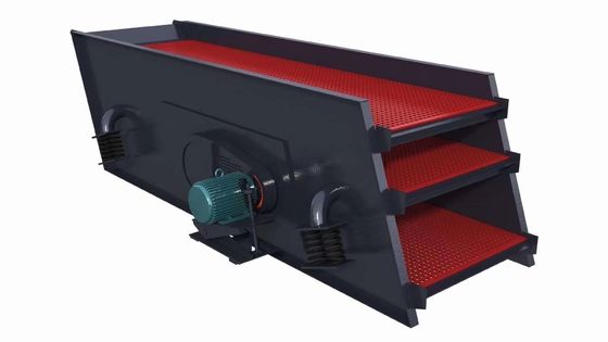 Efficiency 15 ~ 1300 T/H Lineaire het Trillende Schermzeef voor Klei
