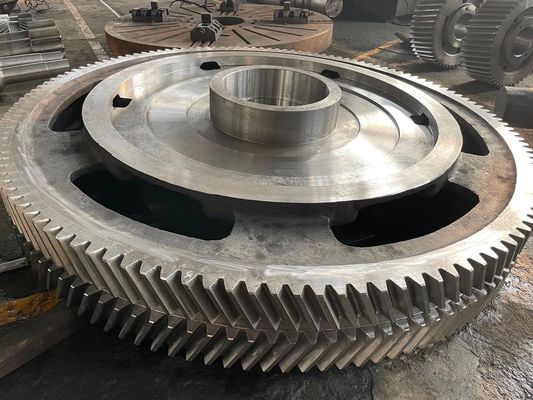 Precisie die het Toestel van de Staalaandrijving en het Toesteldia 16000mm machinaal bewerken van de Aansporings Spiraalvormige Pignon