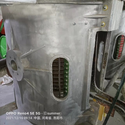 1ton 800kw Snel Smeltende Medium Frequentie Inductie Smeltoven Metallurgie Machine
