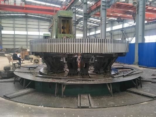 Groot Gietend Staal Ingewikkeld Toestel Ring Spur Mill Girth Gear voor Mijnbouwmachine